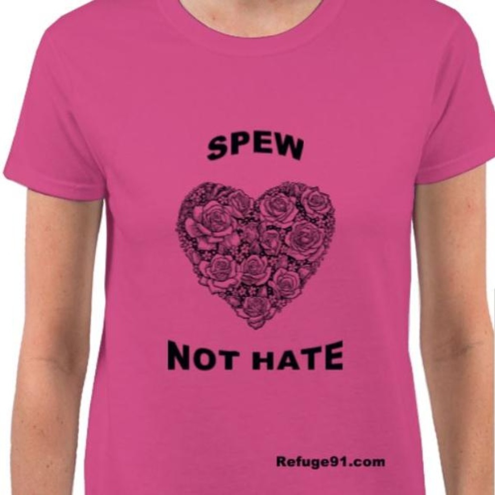 Spew Love Not Hate T-Shirt